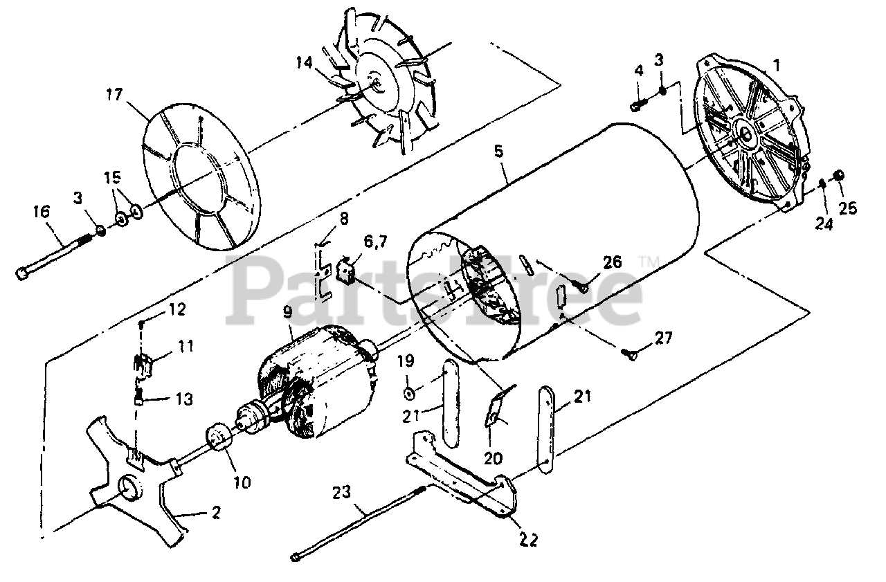 alternator parts diagram