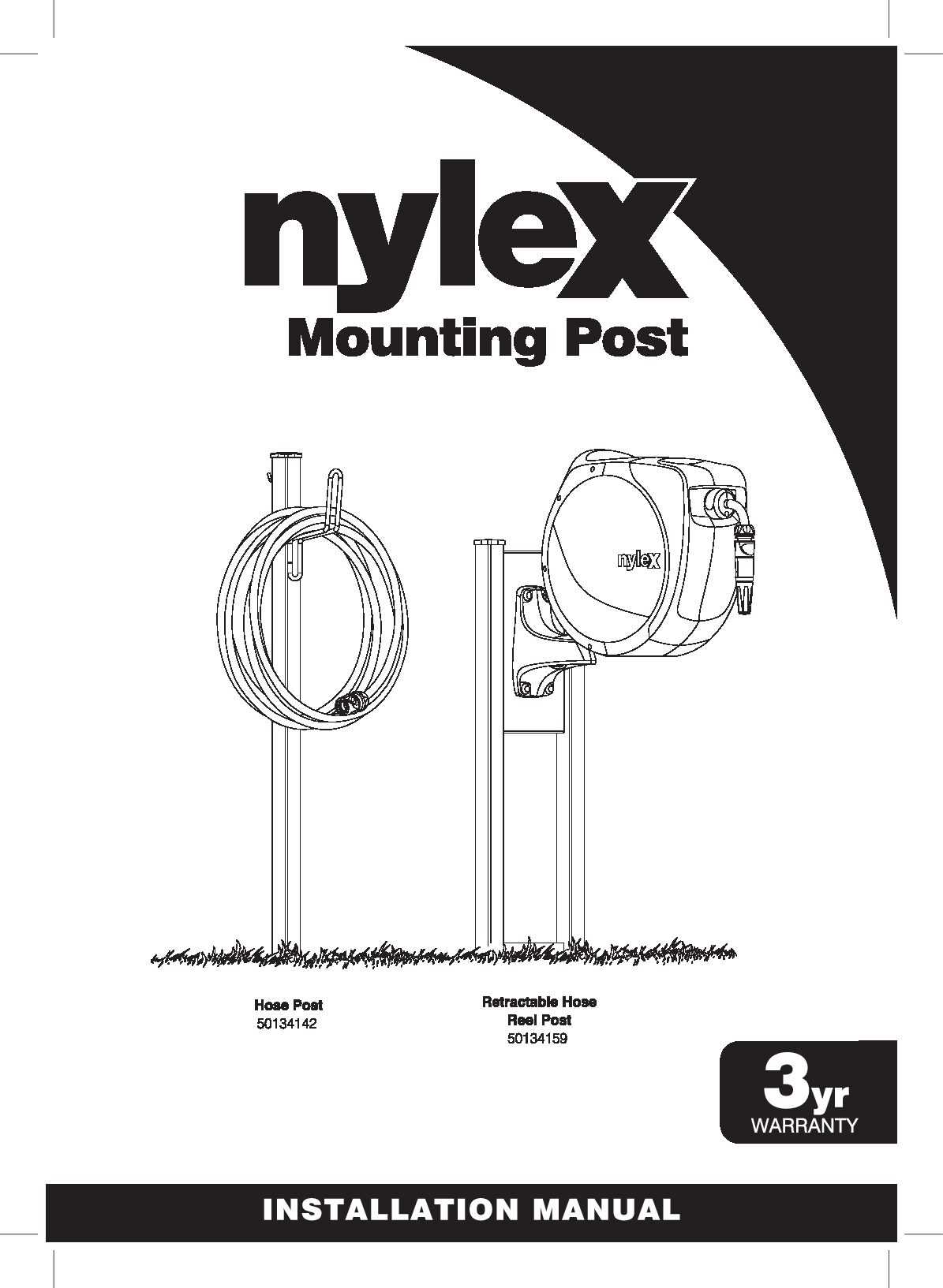 ames reel easy parts diagram