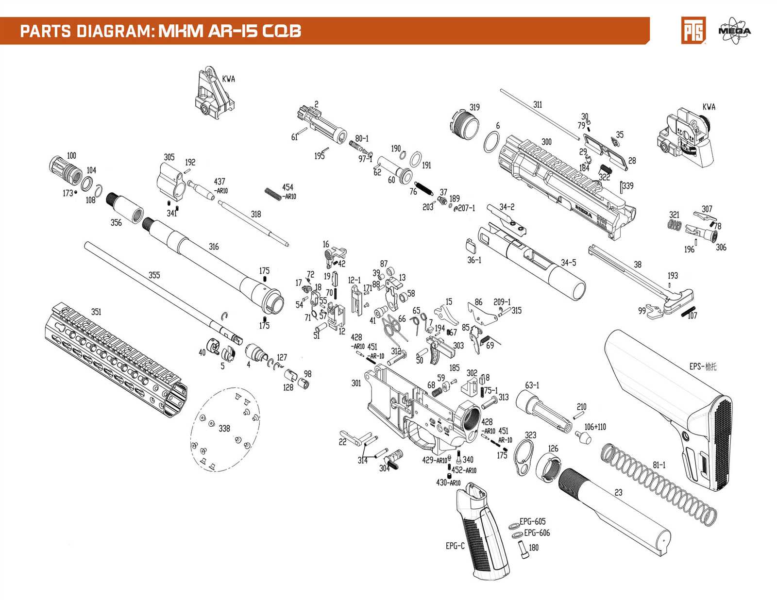 ar 10 parts diagram