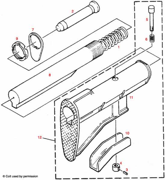 ar 15 gun parts diagram