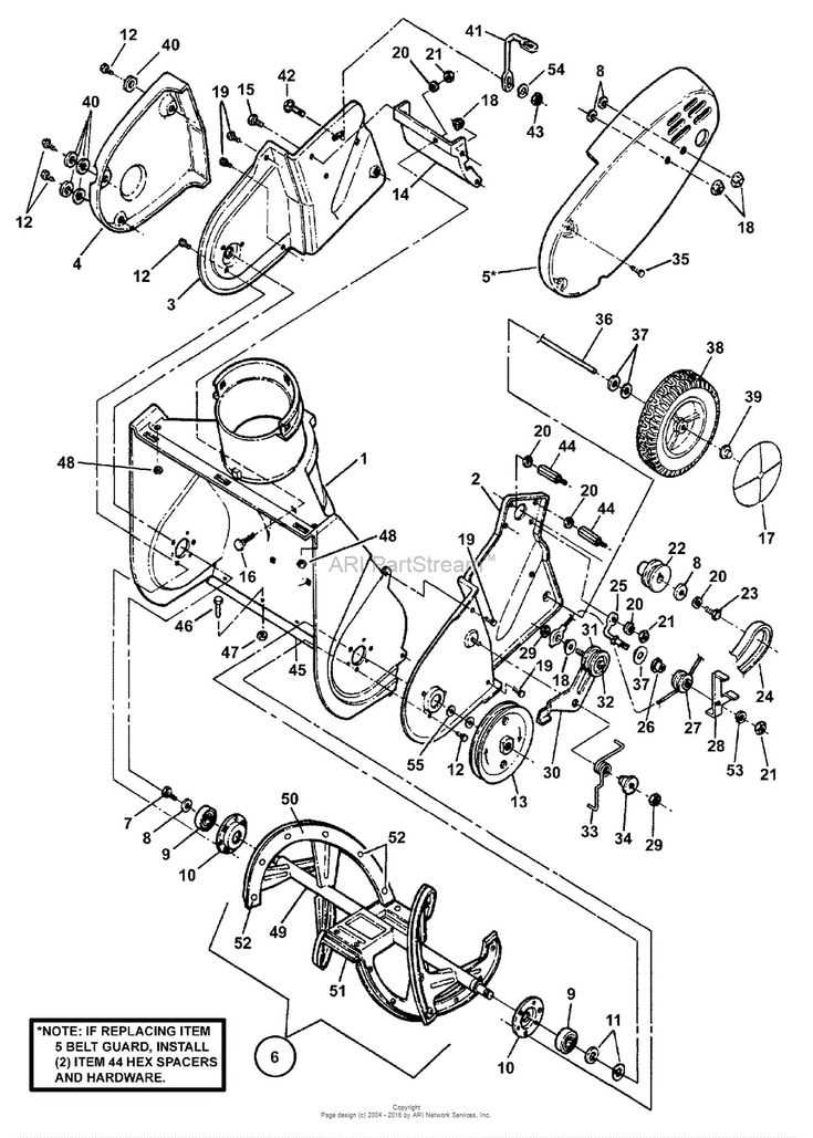 ariens parts diagram