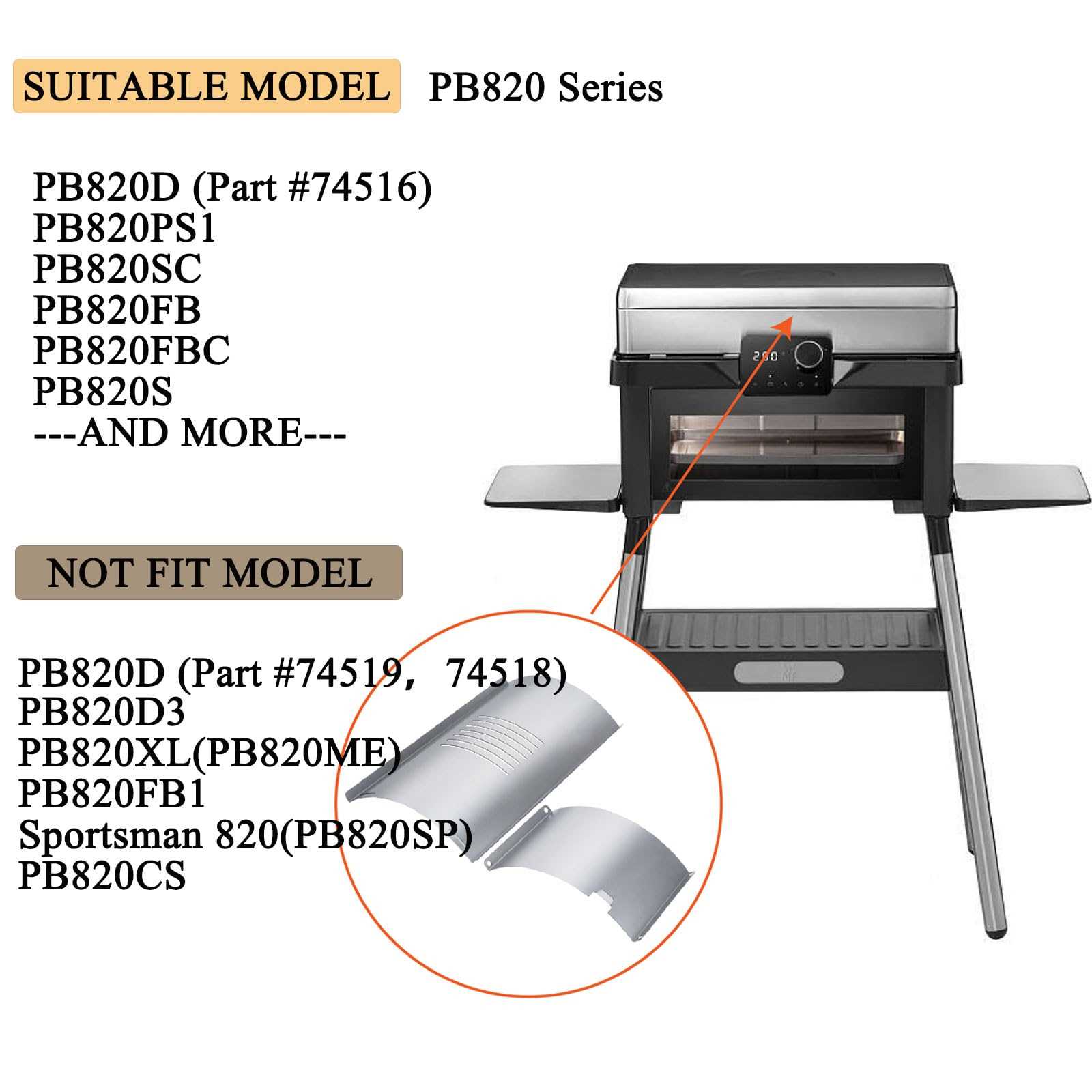 pit boss 820 parts diagram