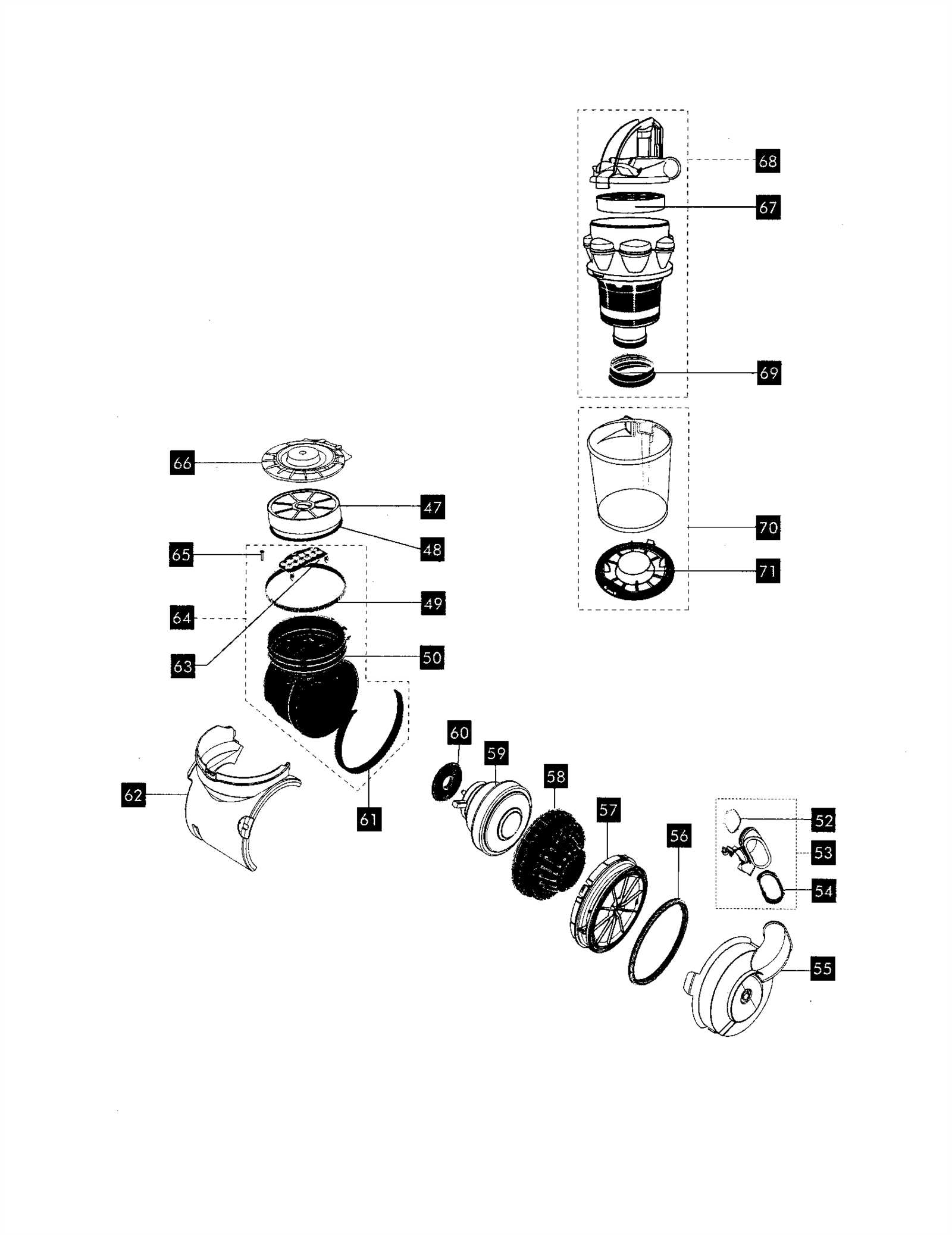 dyson up14 parts diagram