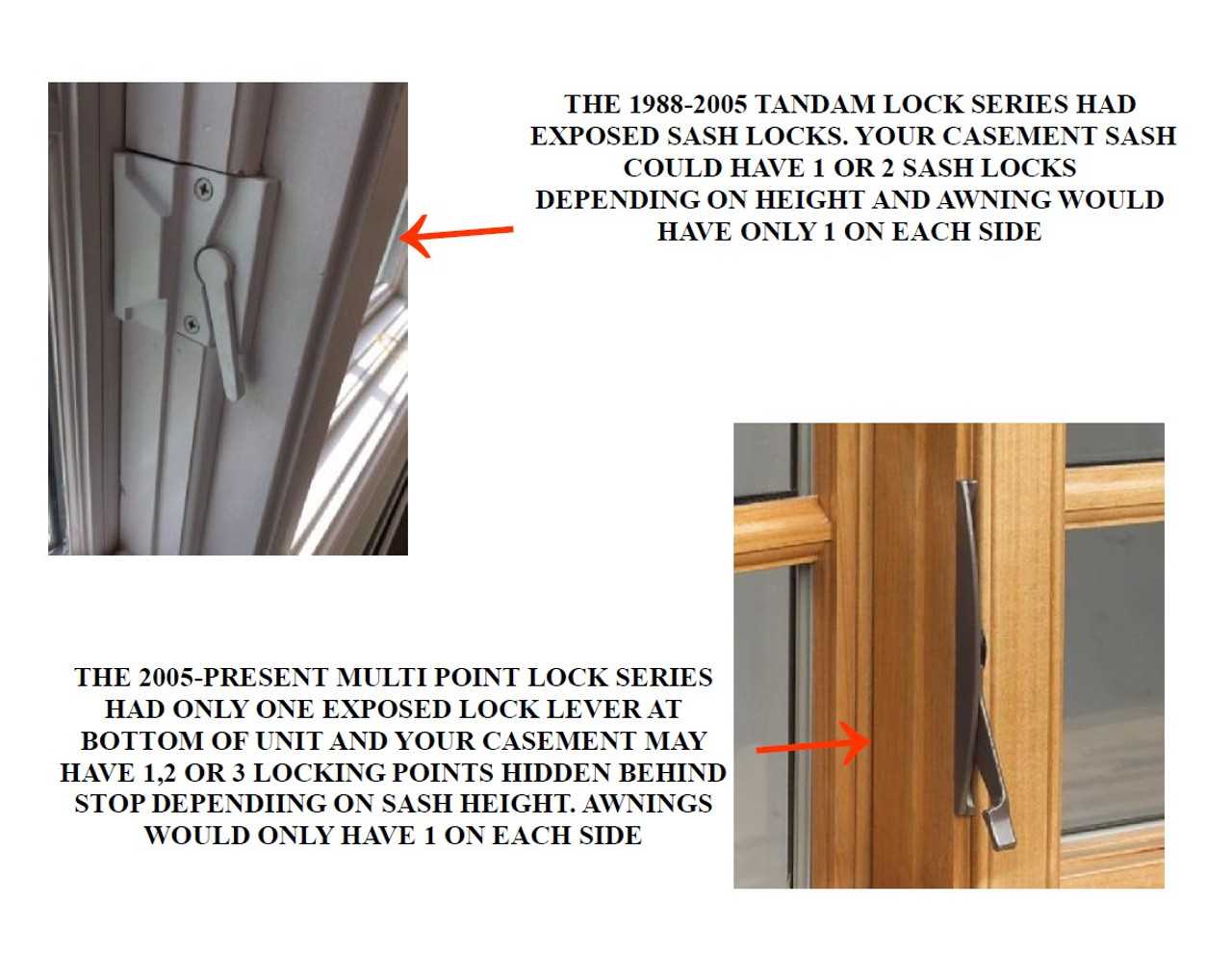 awning window parts diagram