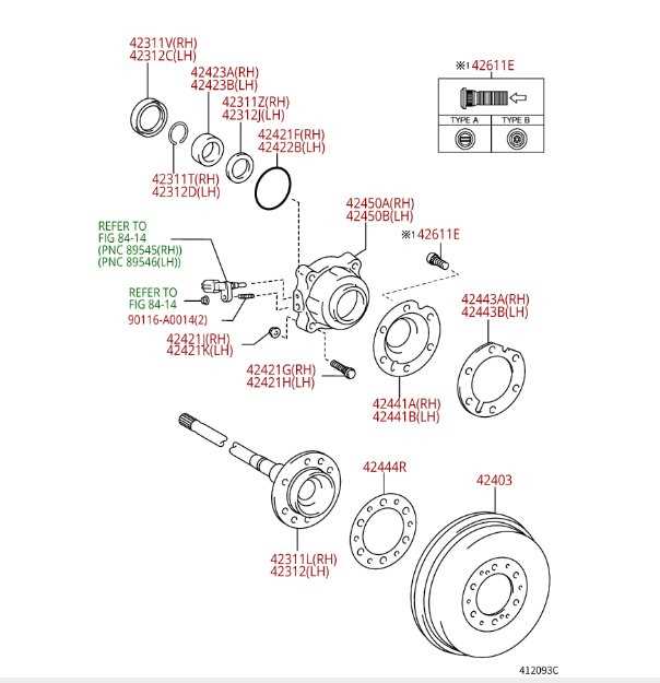 axle parts diagram