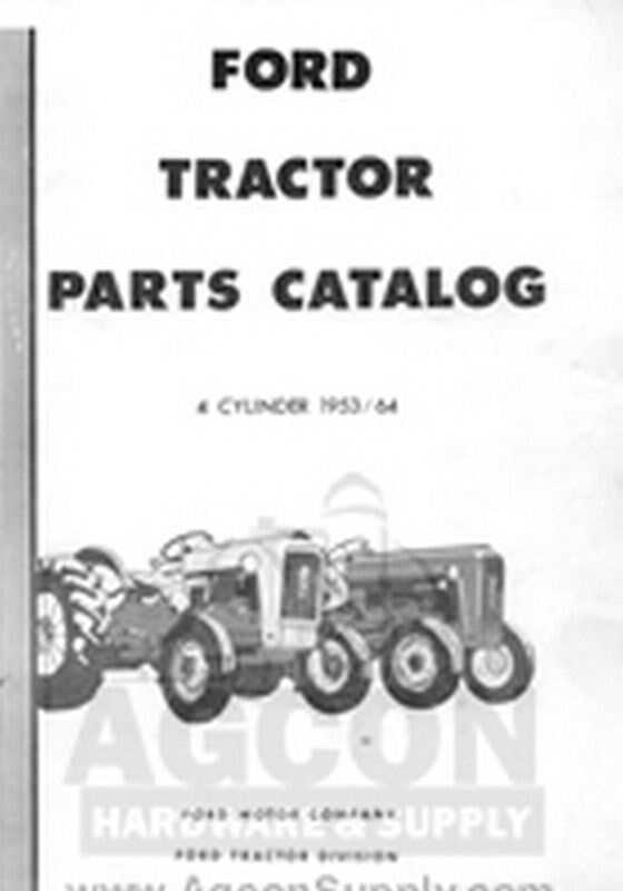 ford 4000 tractor parts diagram