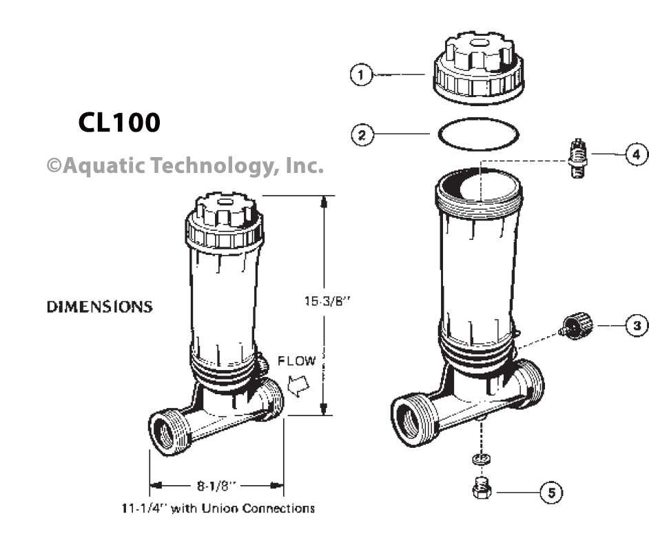 hayward chlorinator parts diagram