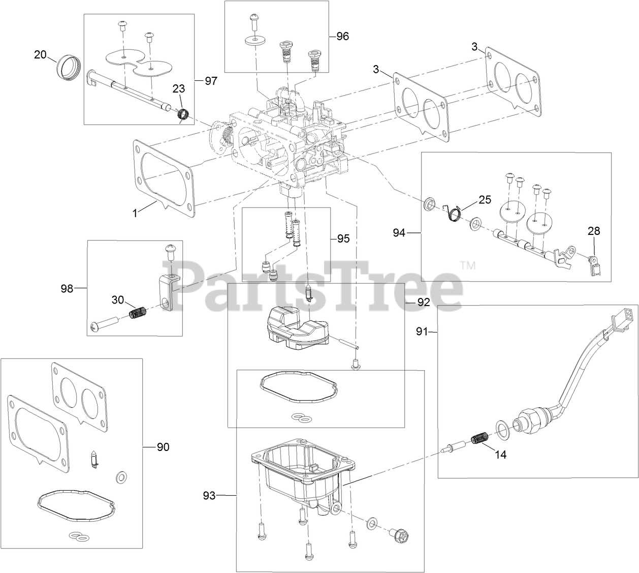 toro 20339 parts diagram