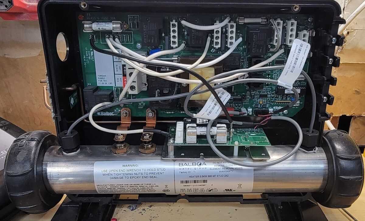 balboa hot tub parts diagram