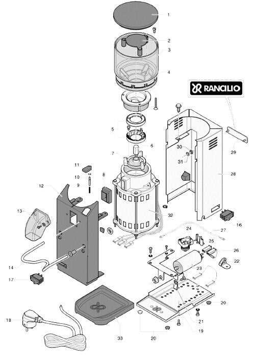 rancilio silvia parts diagram