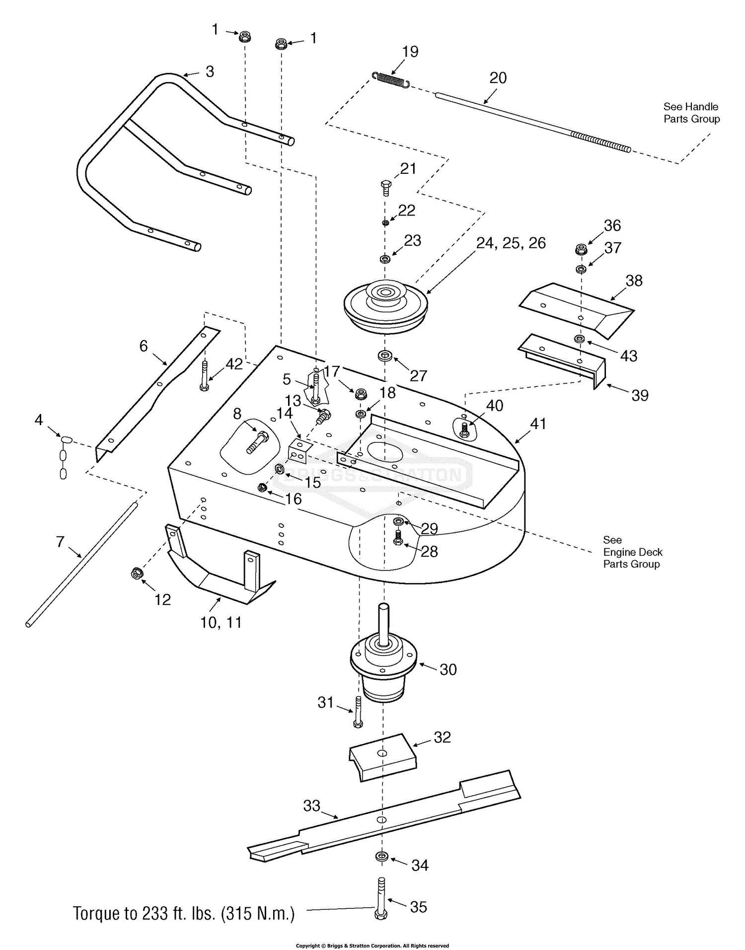 brush hog parts diagram