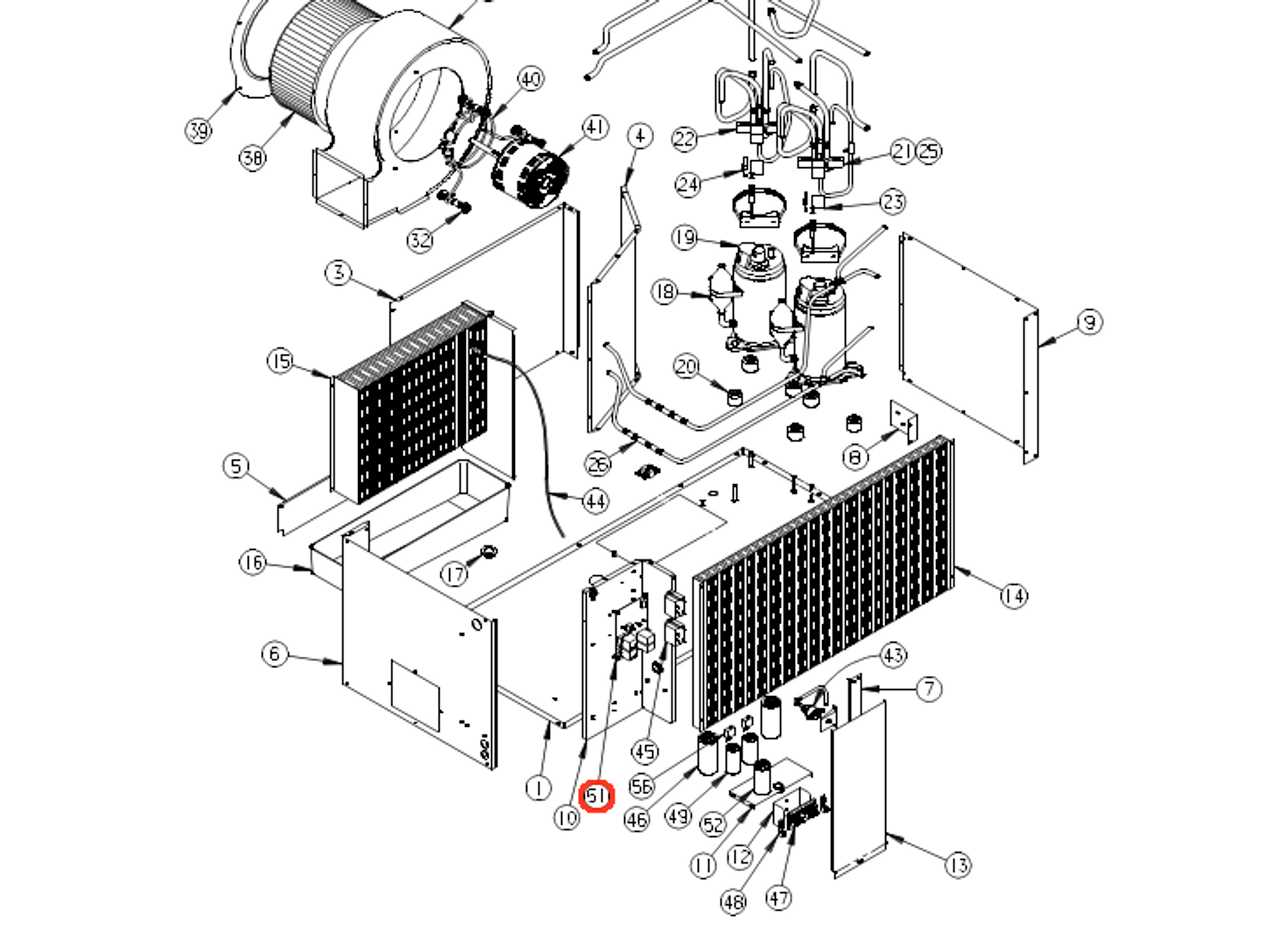 hvac unit parts diagram