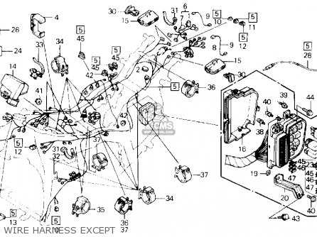 honda goldwing parts diagram