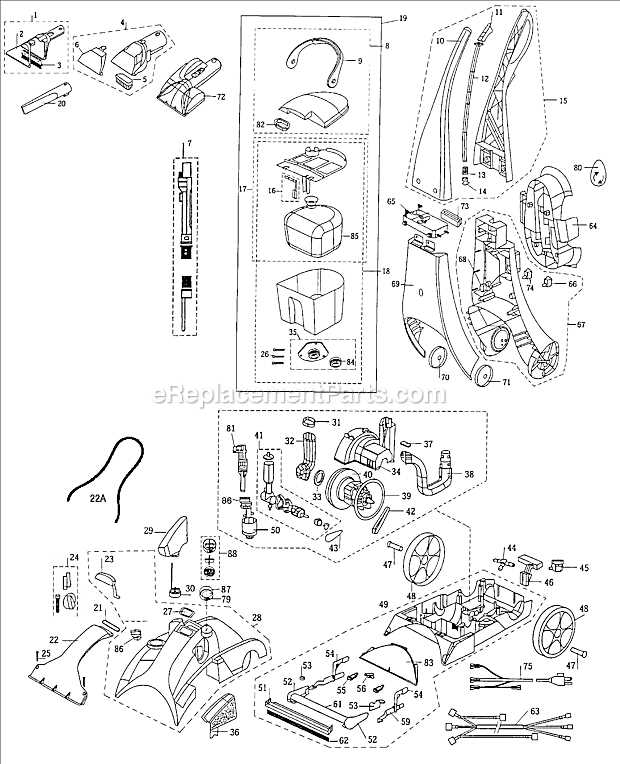 bissell proheat 2x revolution parts diagram