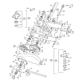 yard machine rear tine tiller parts diagram