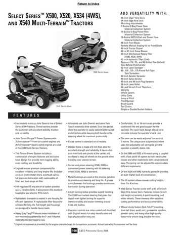 john deere x540 parts diagram