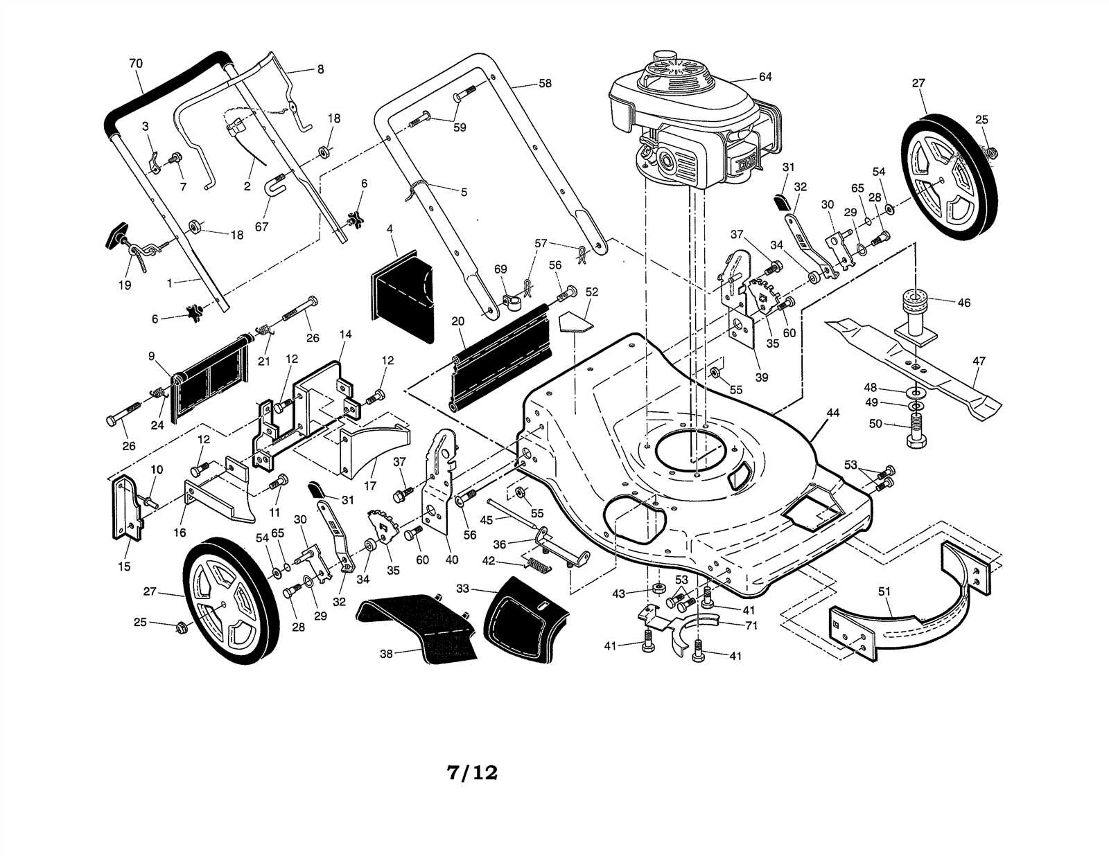 black max chainsaw parts diagram