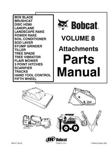 bobcat mower parts diagram