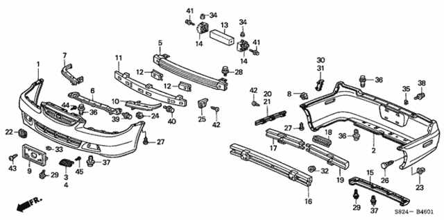 body part honda accord parts diagram