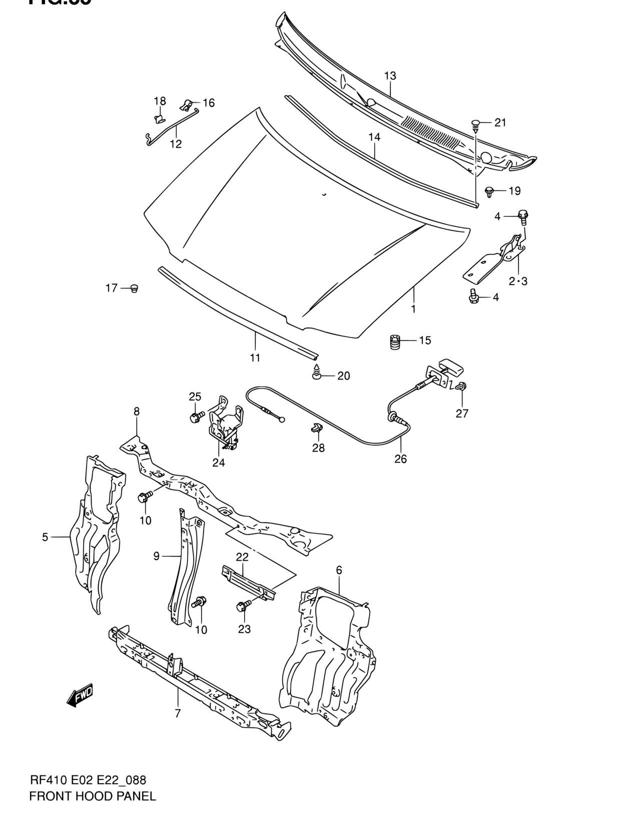 body part honda accord parts diagram