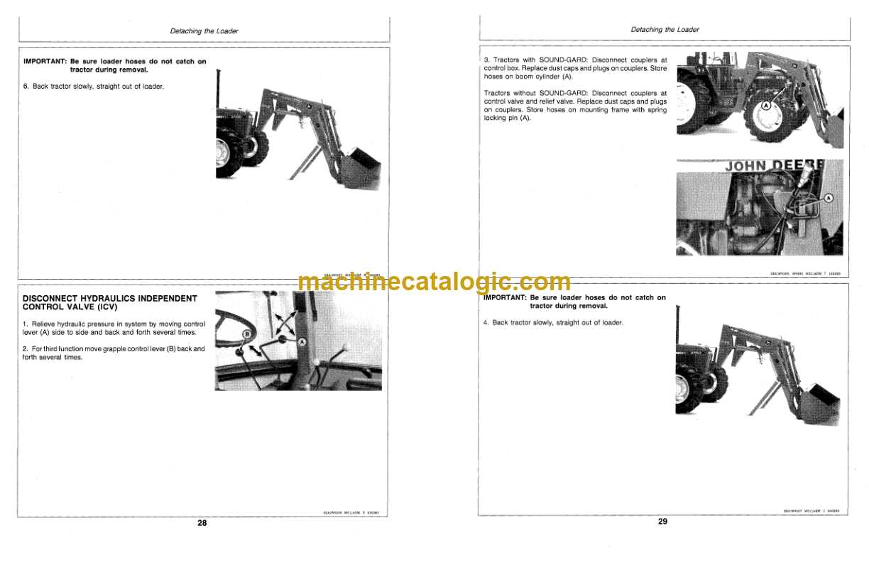 john deere 260 parts diagram