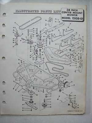 bolens lawn mower parts diagram