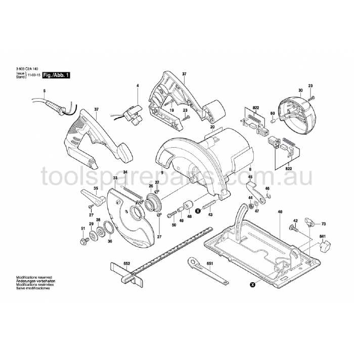 bosch 4000 table saw parts diagram