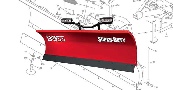 boss snow plow parts diagram