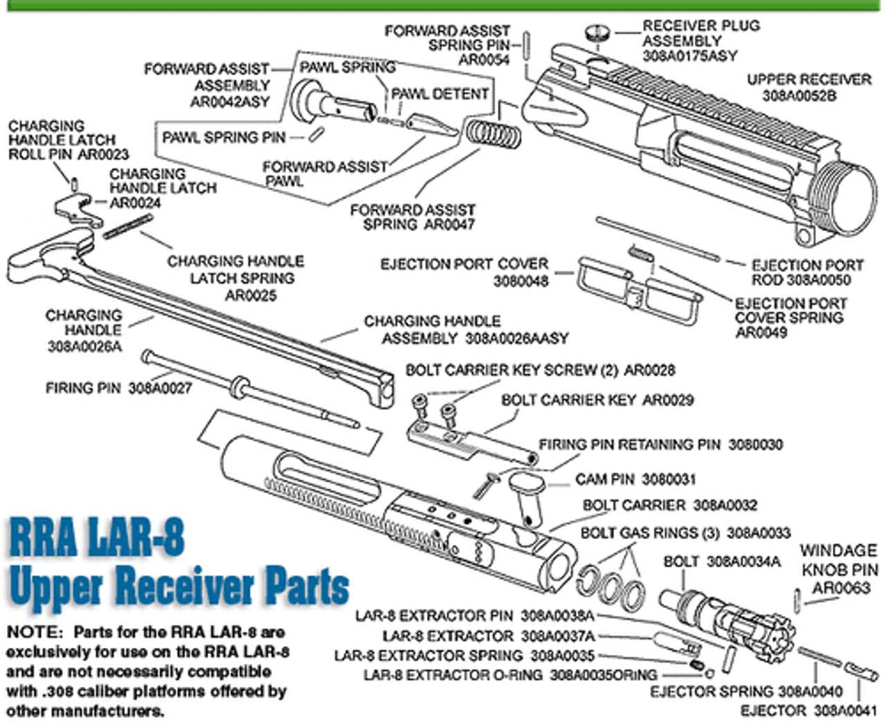 1100 remington parts diagram