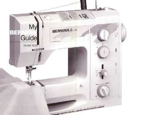 bernina sewing machine diagram of parts