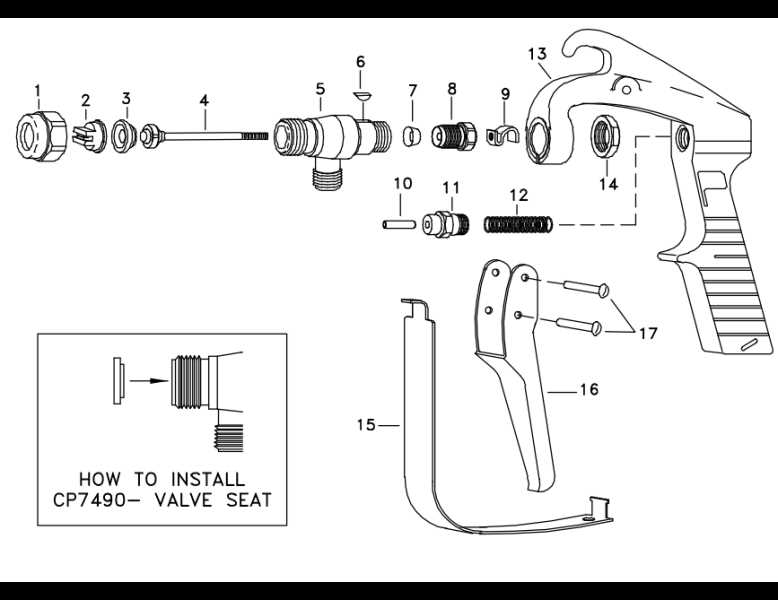 rivet gun parts diagram