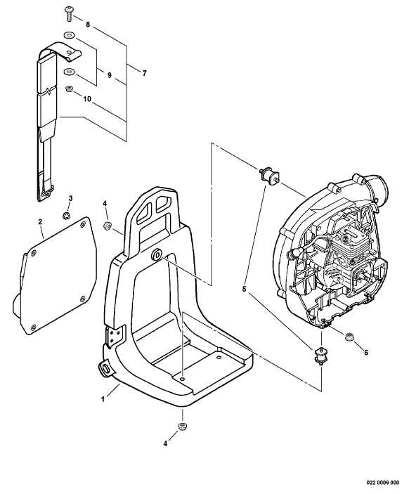 br600 parts diagram