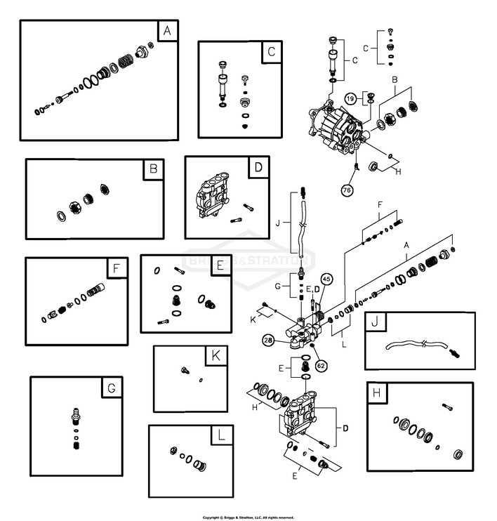 briggs and stratton surface cleaner parts diagram