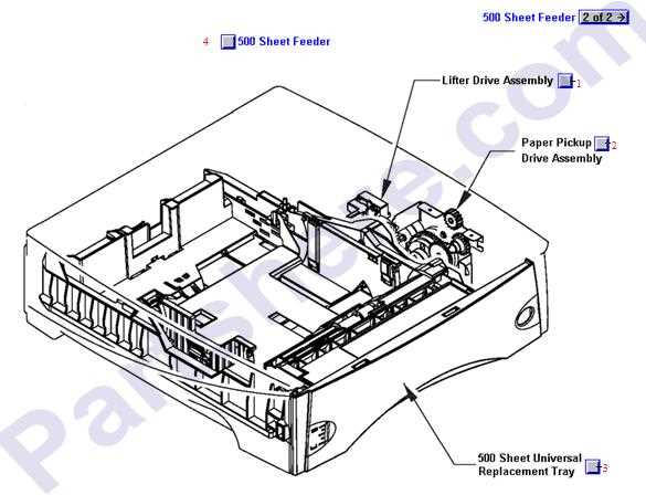 brother printer parts diagram