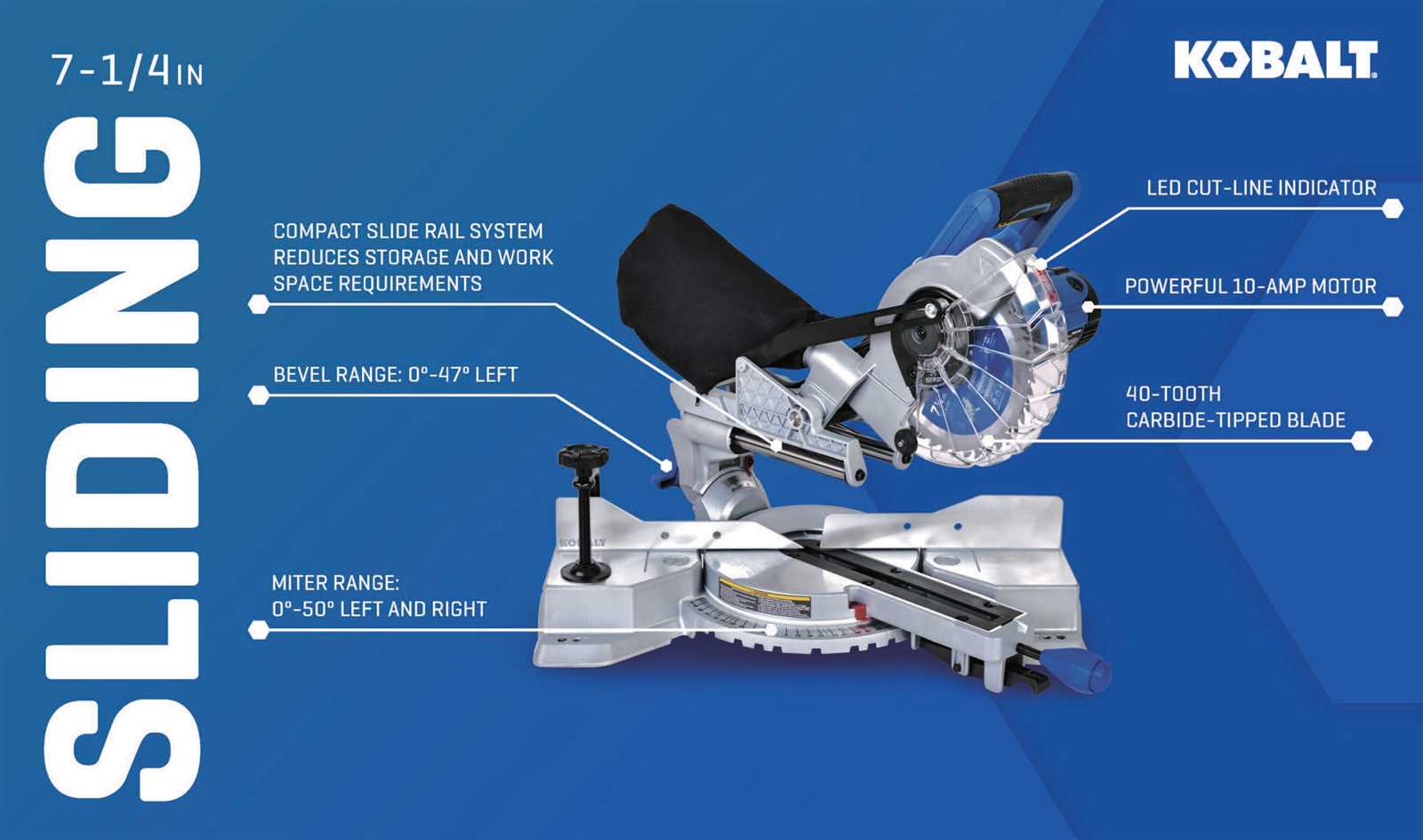 kobalt miter saw parts diagram