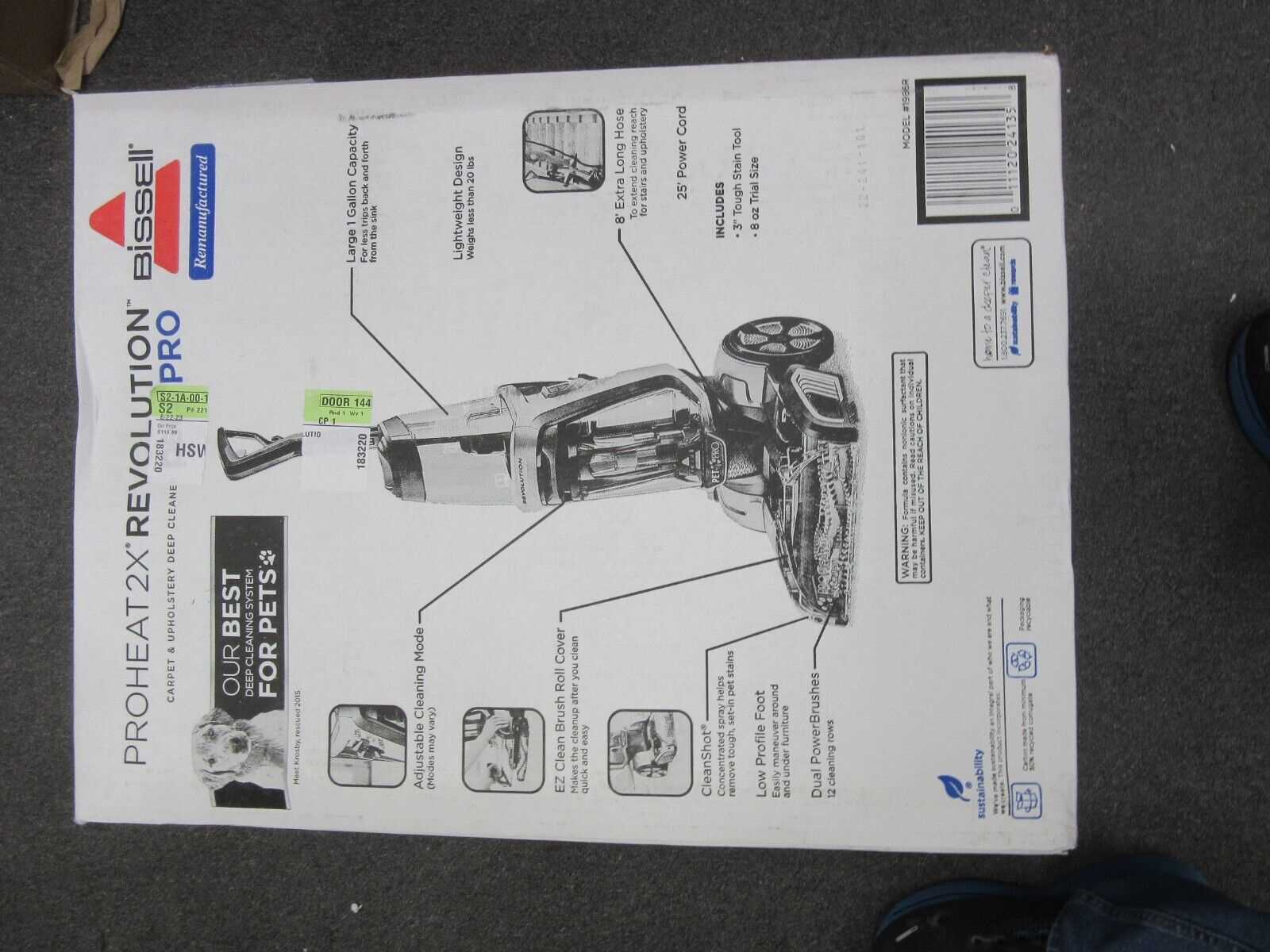 repair manual bissell proheat 2x parts diagram