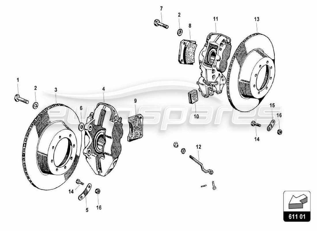 caliper parts diagram