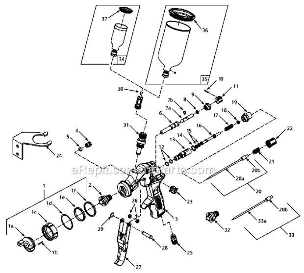 campbell hausfeld airless paint sprayer parts diagram