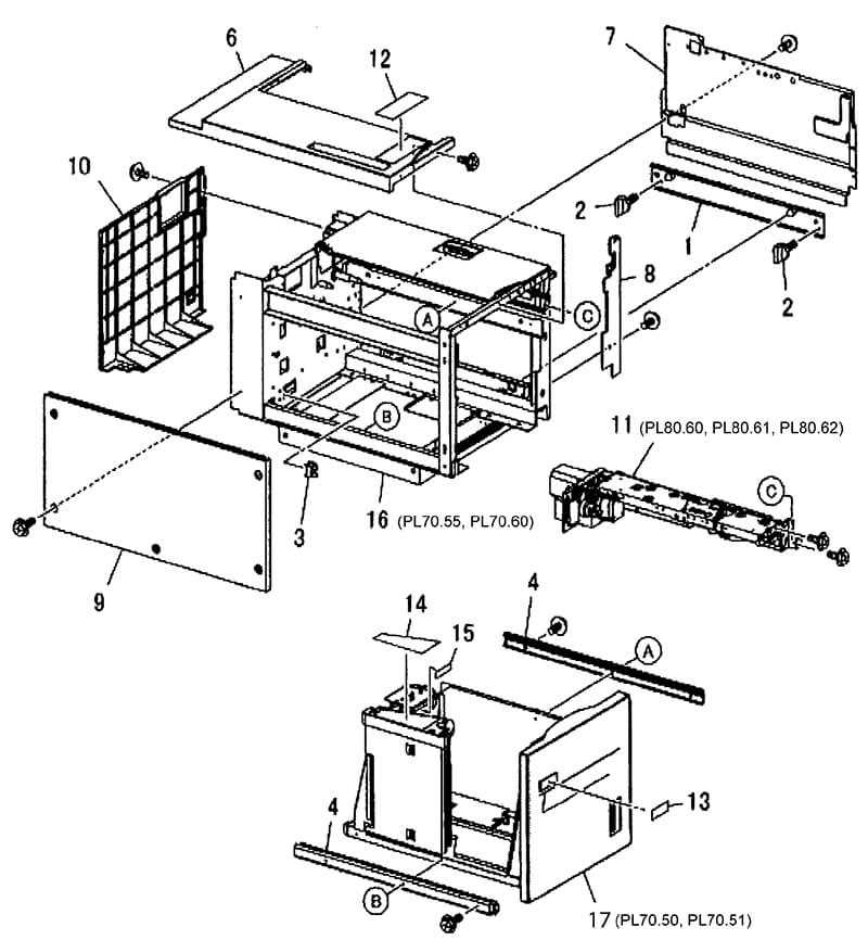 capital range parts diagram