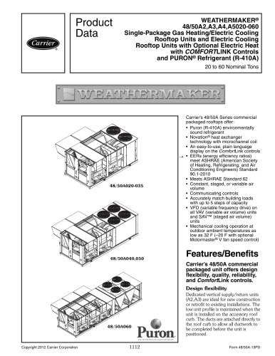 carrier weathermaker 8000 parts diagram