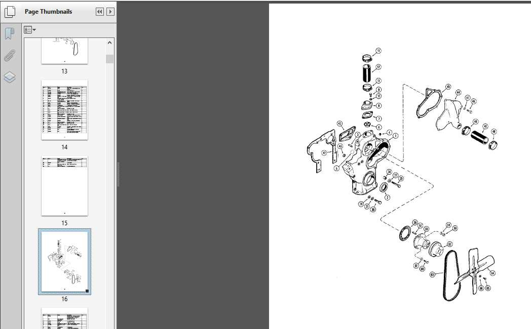 case 580ck parts diagram