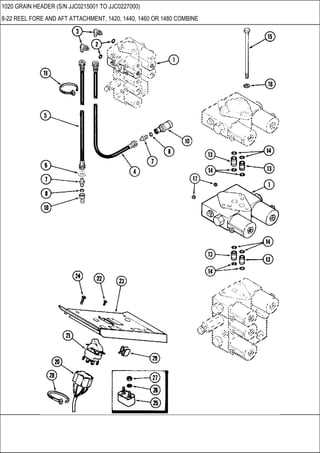 case ih 1020 header parts diagram