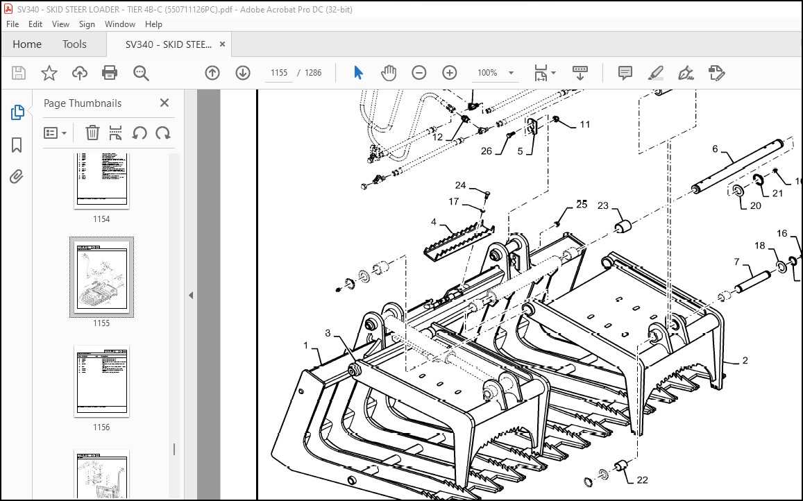 case skid steer parts diagram