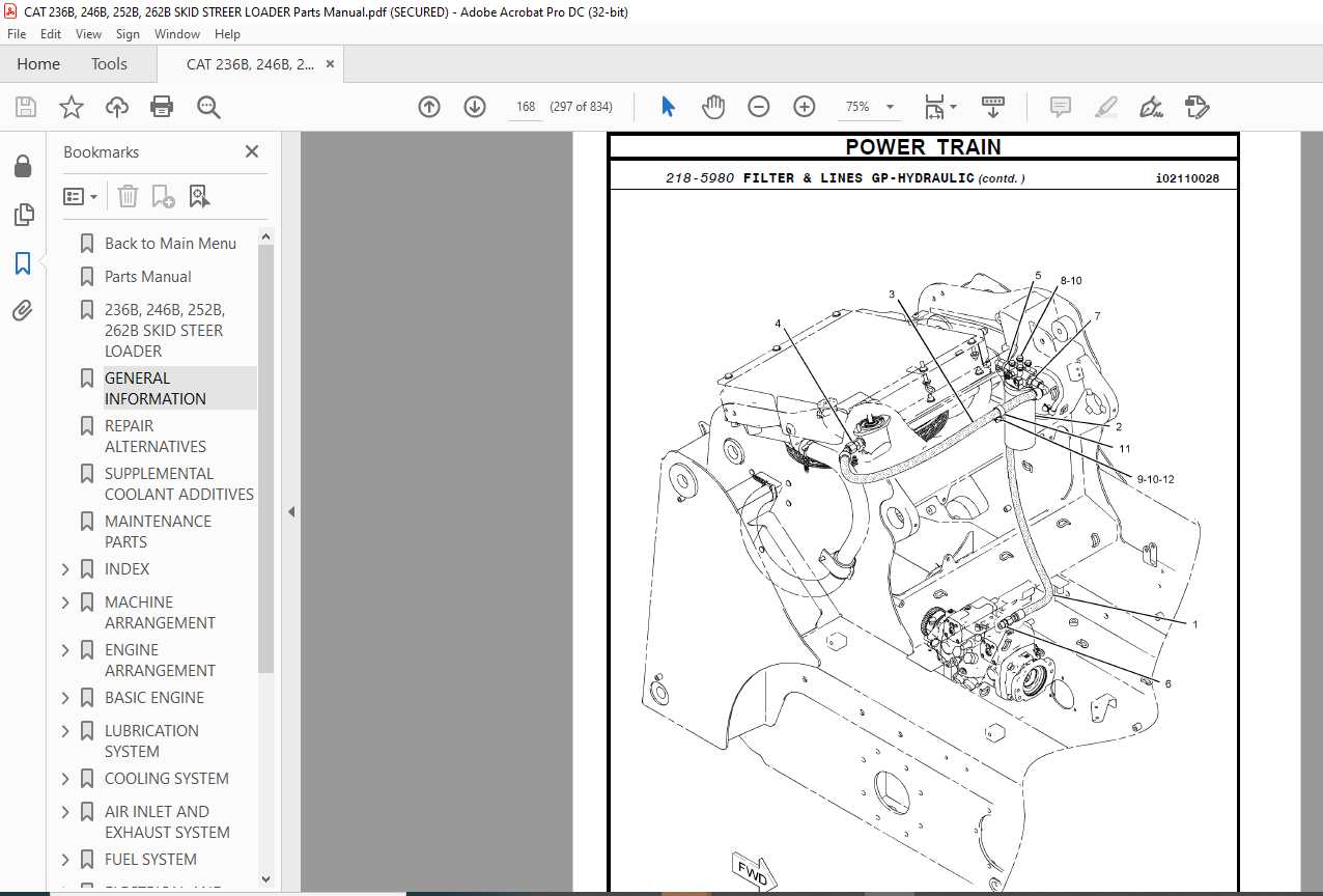 cat skid steer door parts diagram