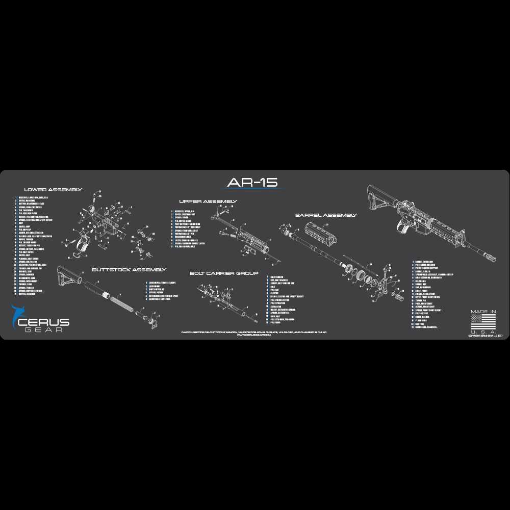 m&p 15 parts diagram