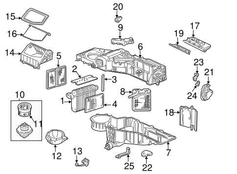 chevrolet avalanche parts diagram