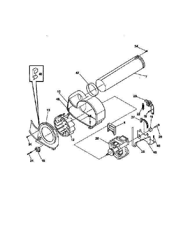 dryer parts diagram