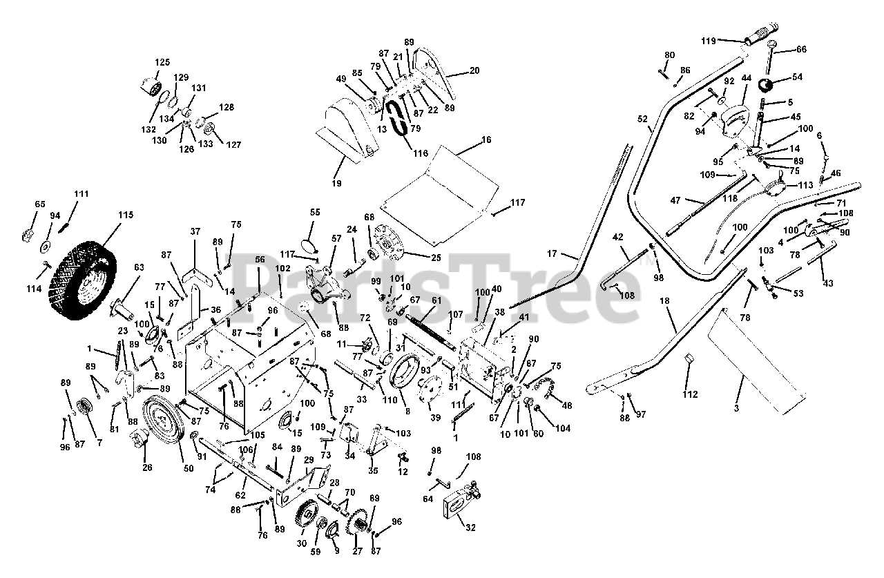 ariens 624e parts diagram