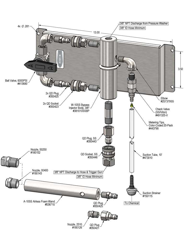 clean force 1800 parts diagram