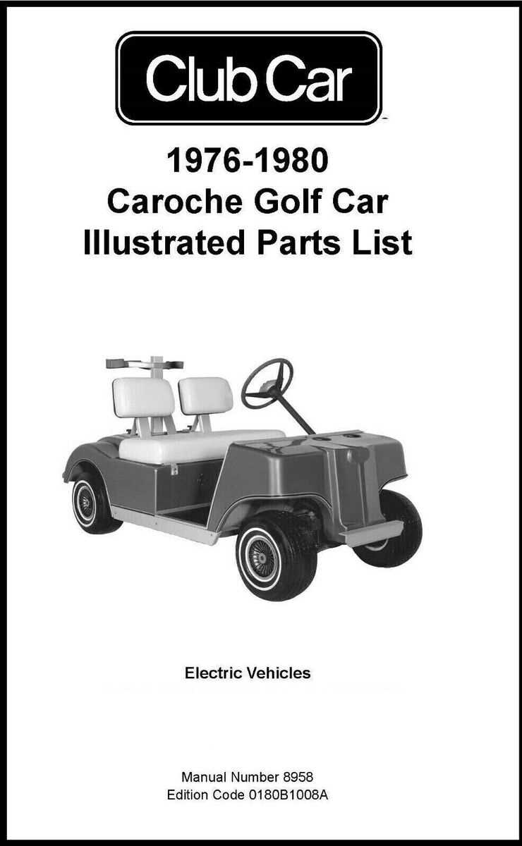 club cart parts diagram